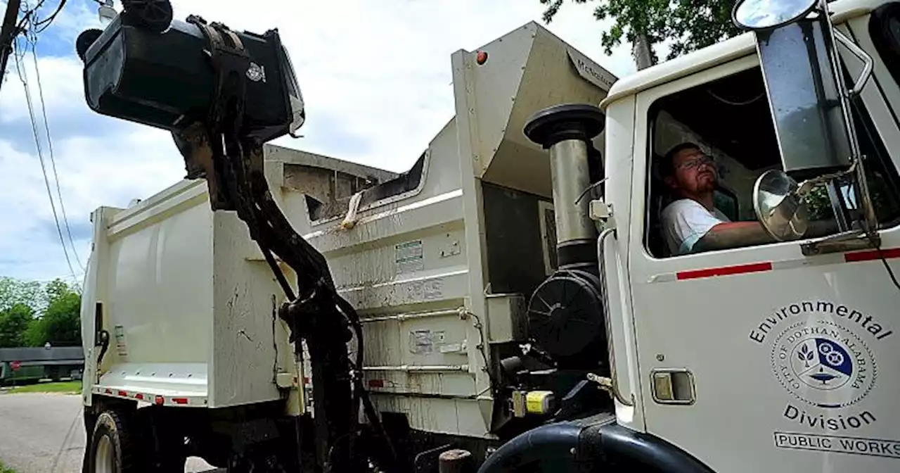 Dothan conducting garbage, recycling cart audit