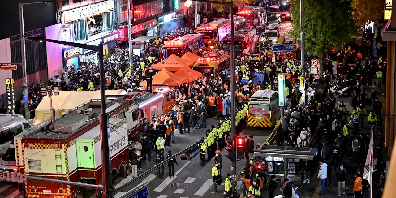 Séoul : 120 morts et 100 blessés dans des bousculades lors de célébrations de Halloween