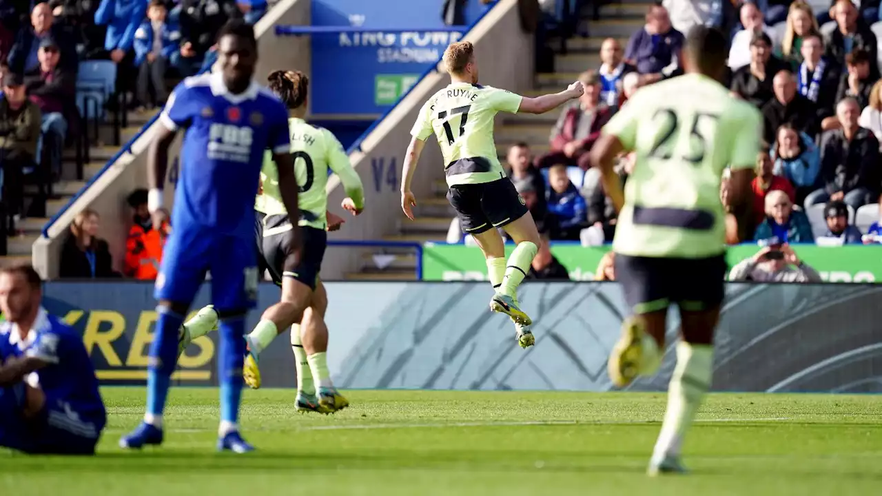 Leicester City 0-1 Man City: No Haaland, no problem as Pep's men edge out the Foxes