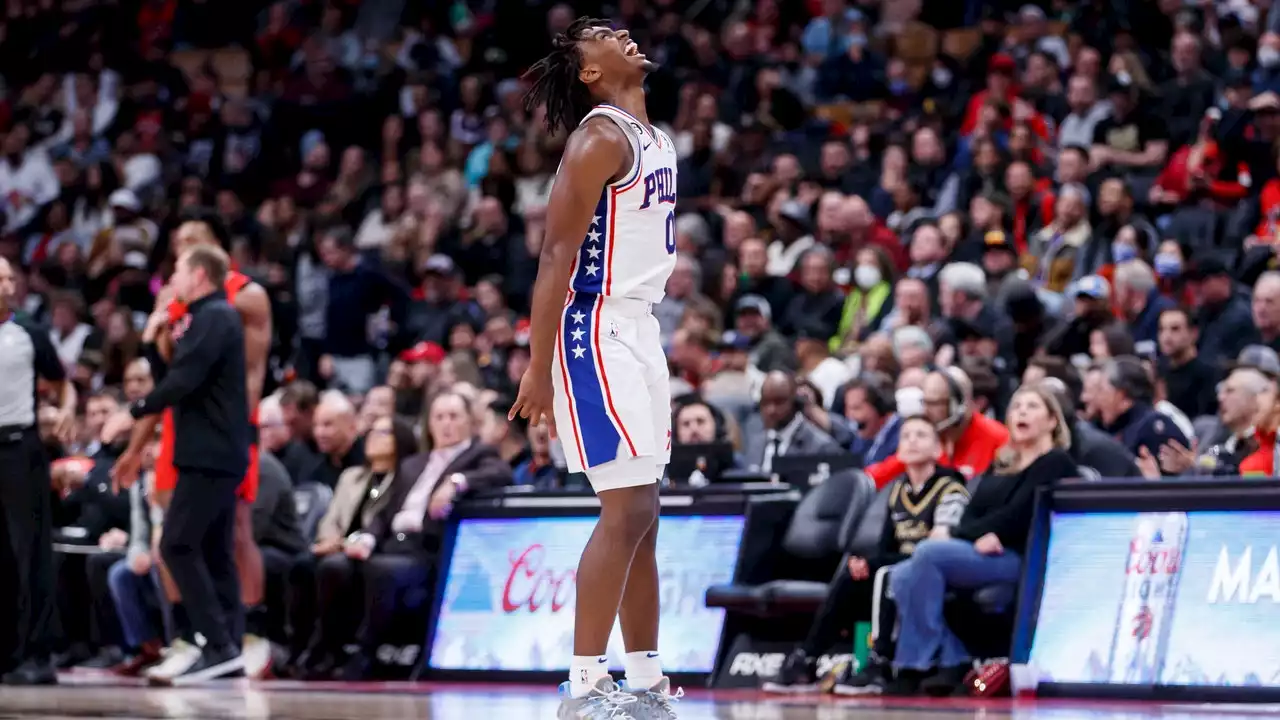 Maxey has career-high 44, 76ers beat Raptors without Embiid