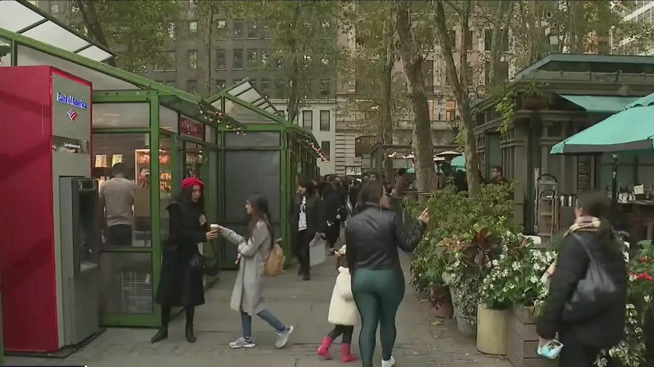 Winter Village at Bryant Park opens for season