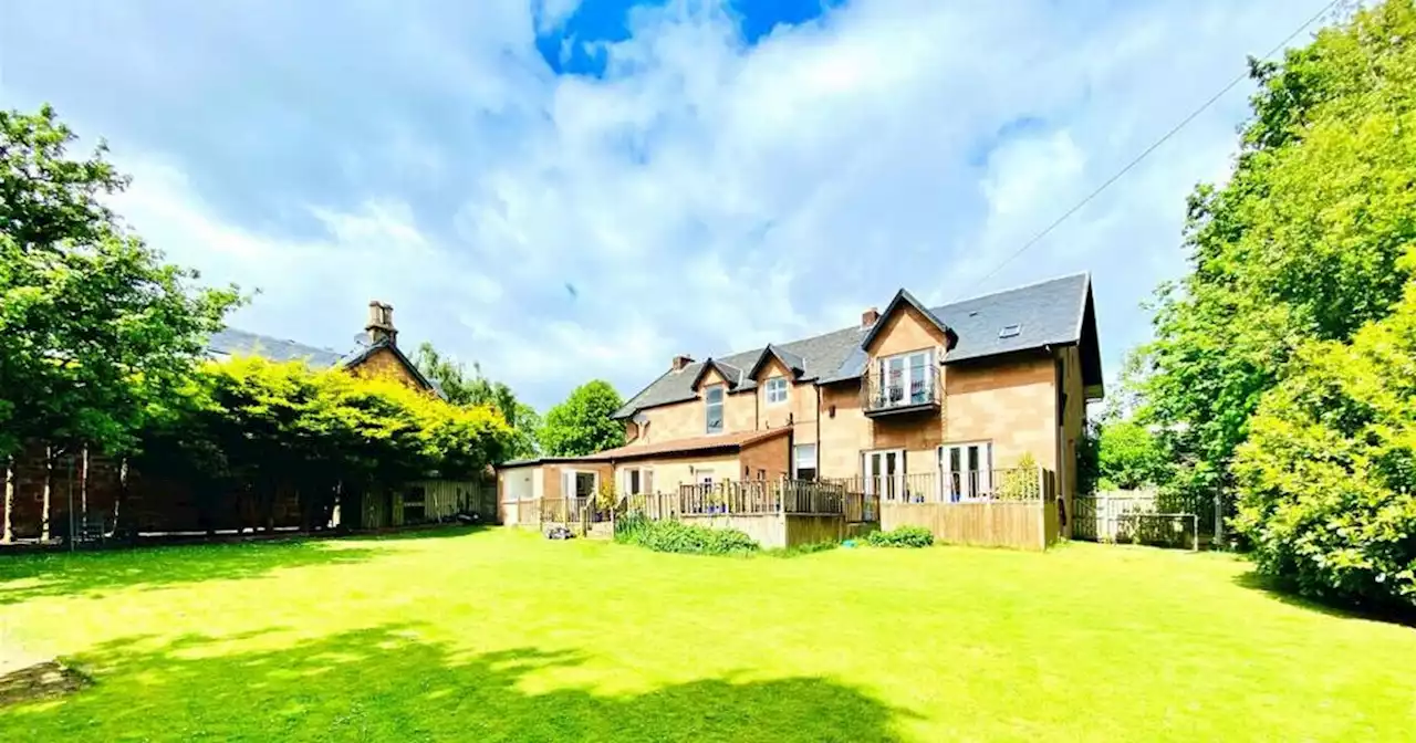 Inside the £1.2 million villa with heated swimming pool just outside Glasgow