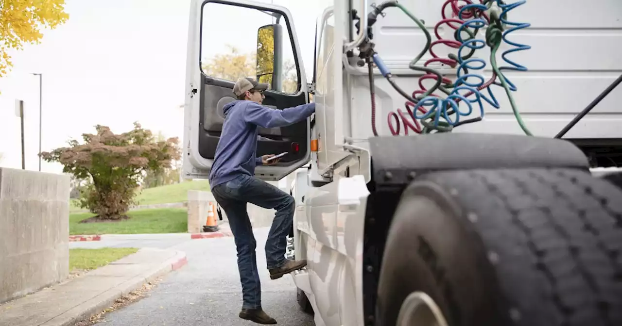 The driver of the big rig one lane over might soon be one of these teenagers