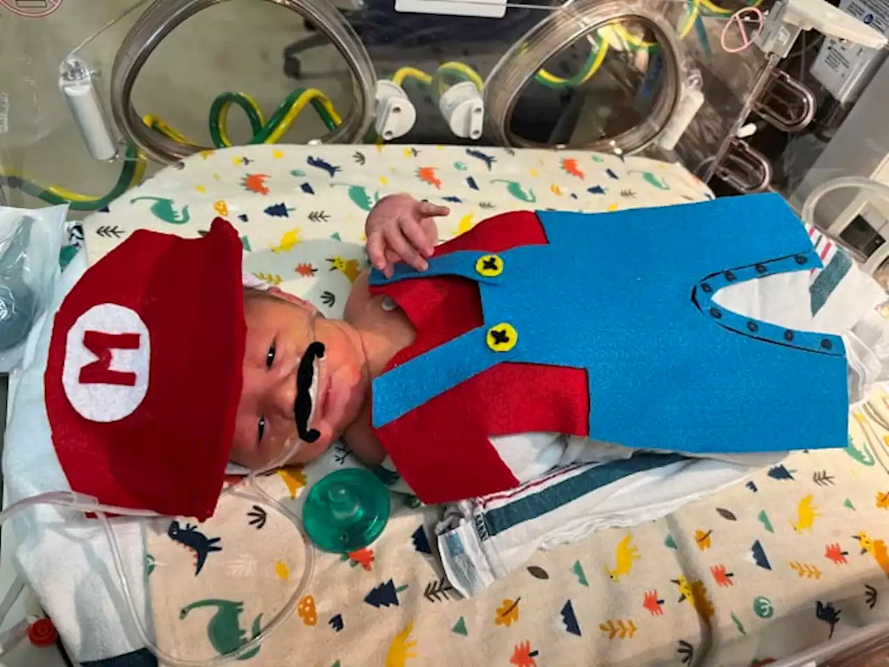 BOO-tiful newborns at Methodist Children’s Hospital celebrate first Halloween