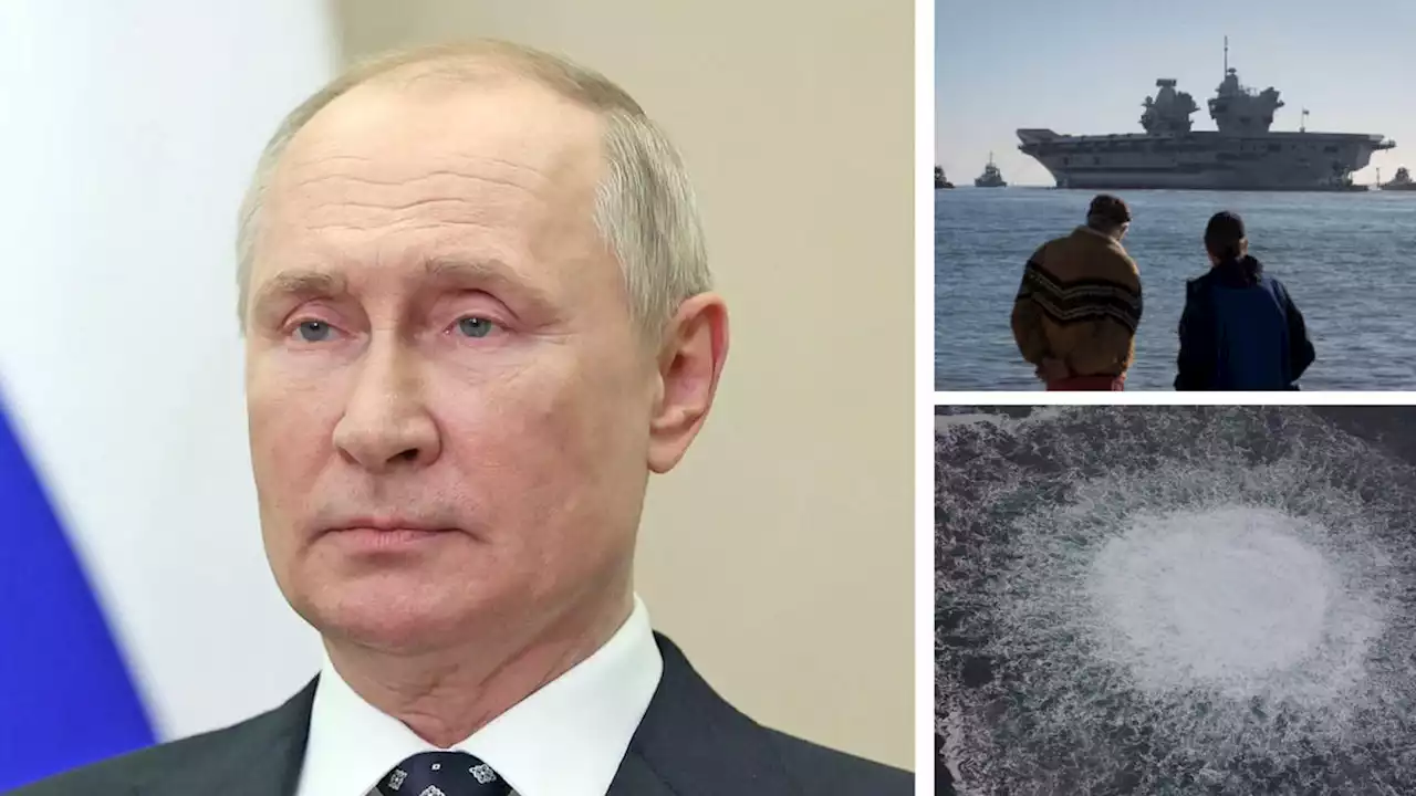 'Peddling false claims': Royal Navy slams Russia for accusing UK of blowing up Nord Stream pipeline in 'terrorist attack'