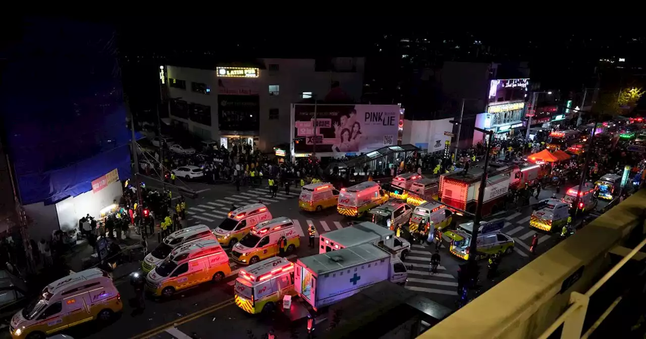 At least 59 dead after Halloween crowd surge in South Korea