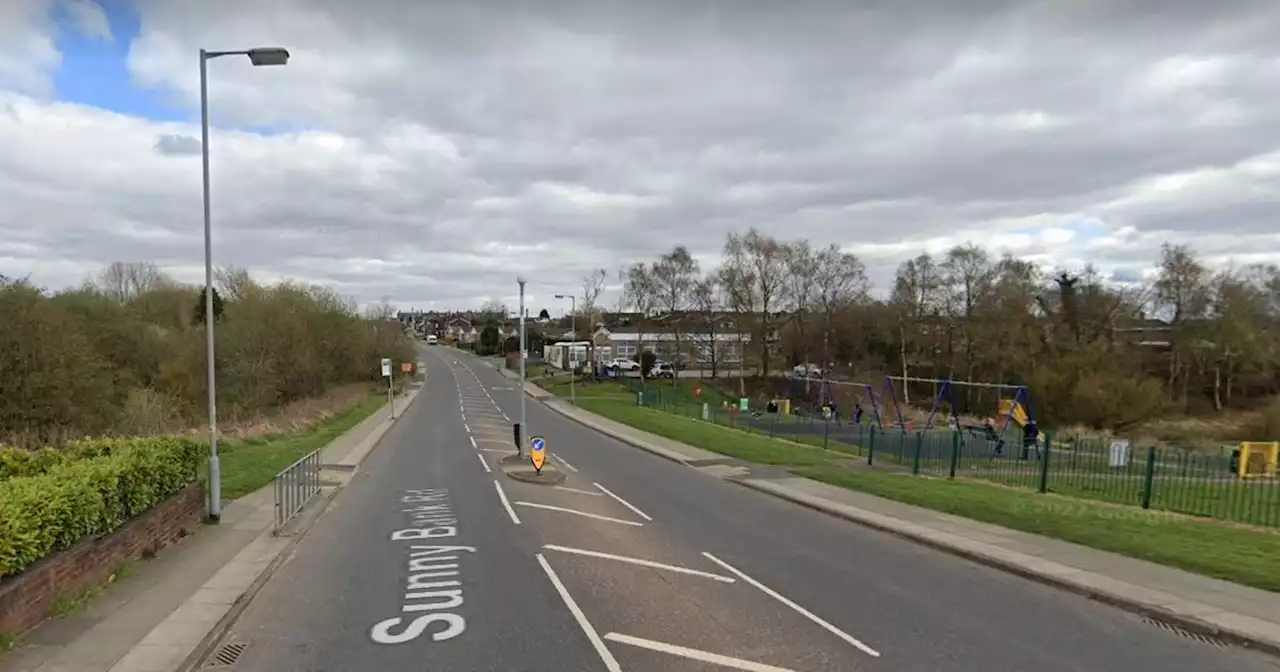 Woman rushed to hospital after emergency services scrambled to crash in Bury