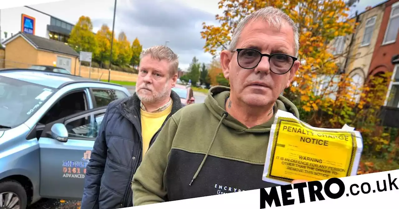 Taxi driver fuming after getting parking ticket while helping blind passenger