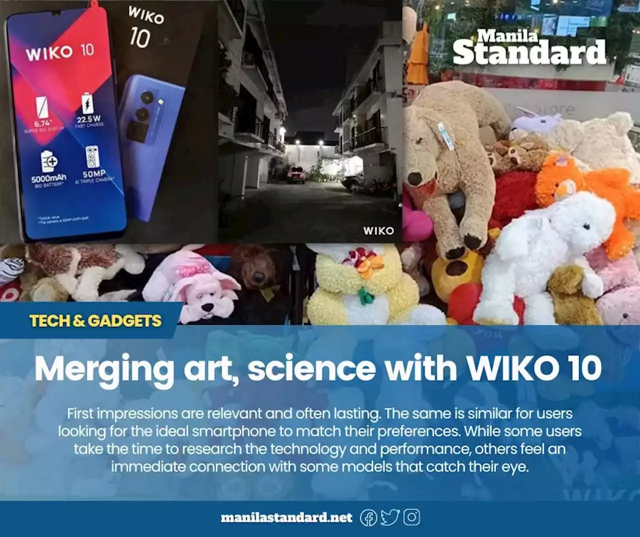 Merging art, science with WIKO 10