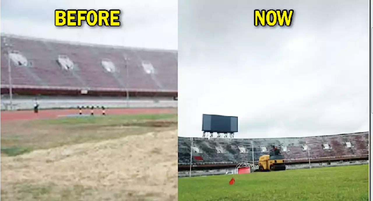 Lagos National Stadium wears new look