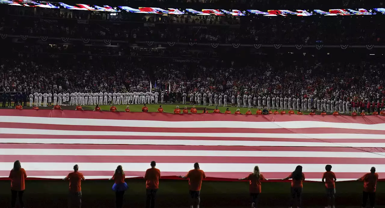 National Anthem Singer Flubs Lyrics at 2022 World Series Opener