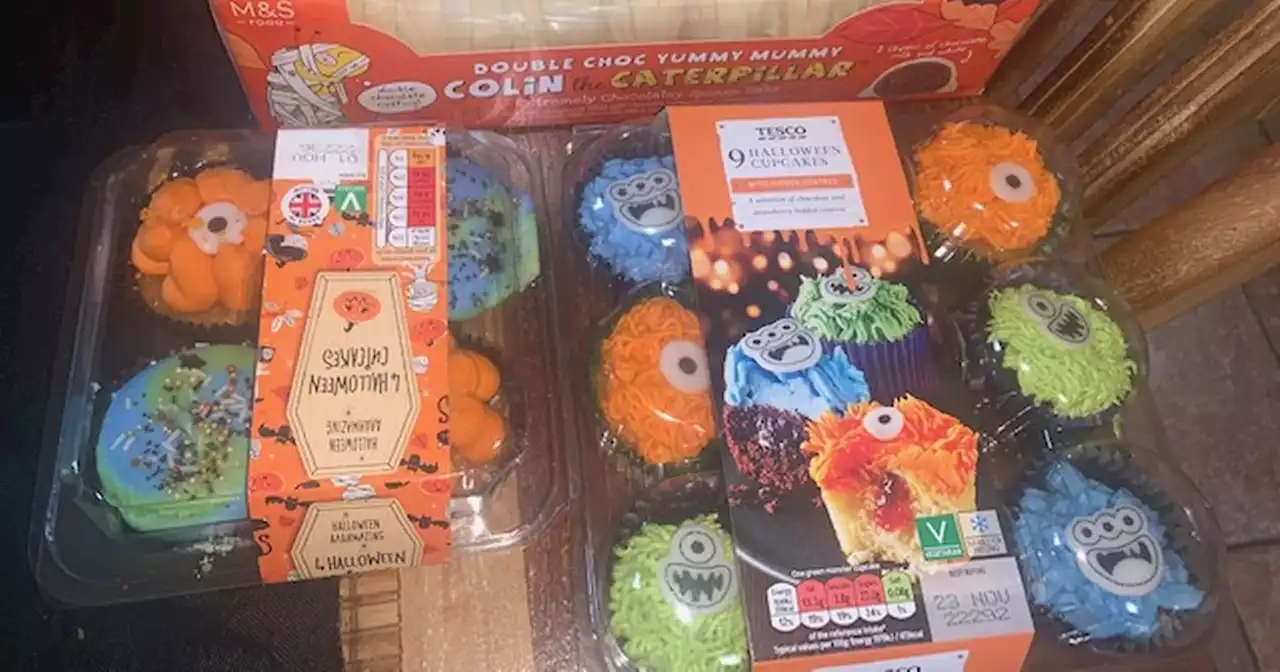 We try M&S, Aldi and Tesco Halloween cakes and one stood out