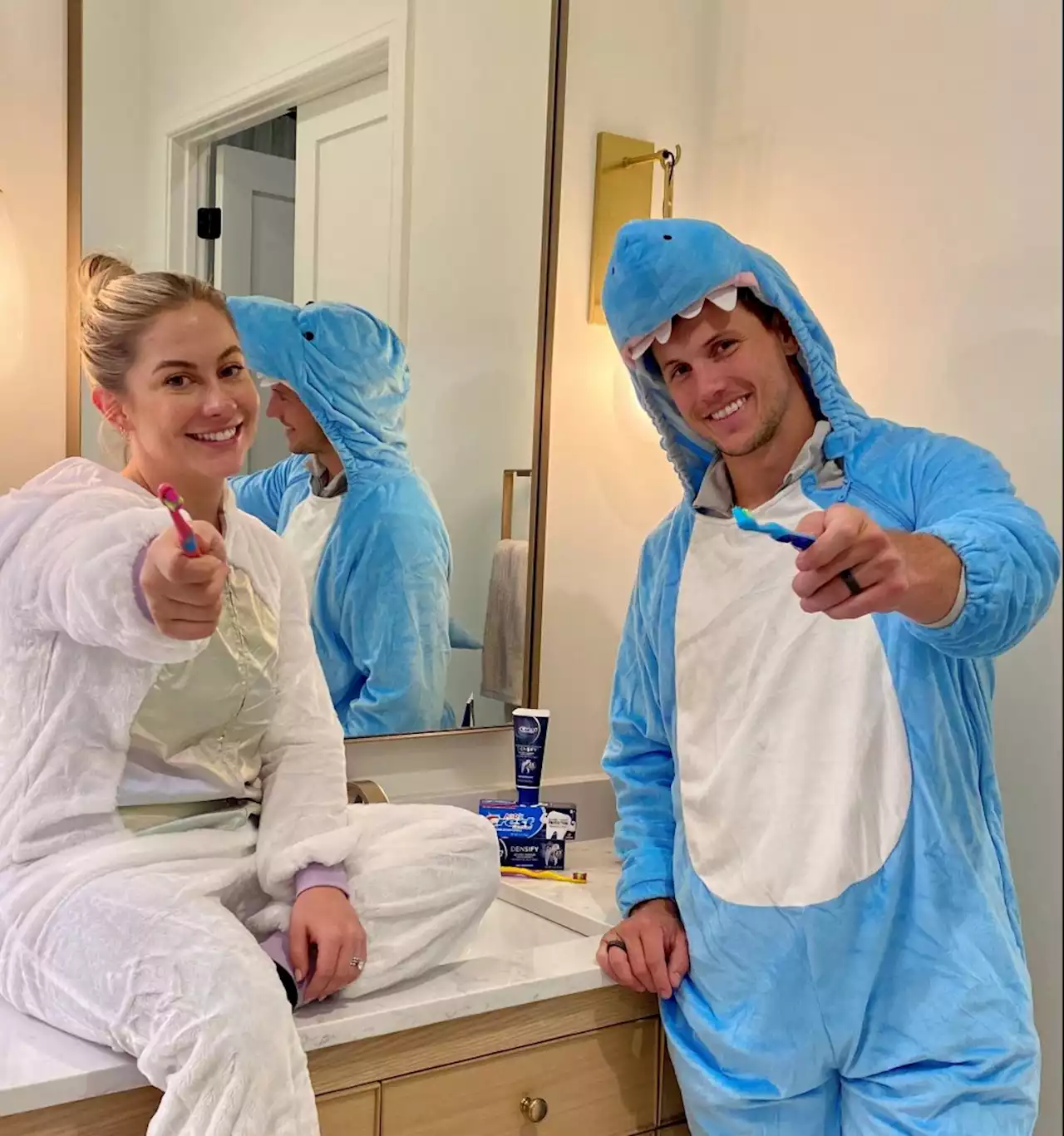 Exclusive: Shawn Johnson’s 3-Year-Old Daughter Deserves a Gold Medal for Planning Her Family’s Halloween Costumes