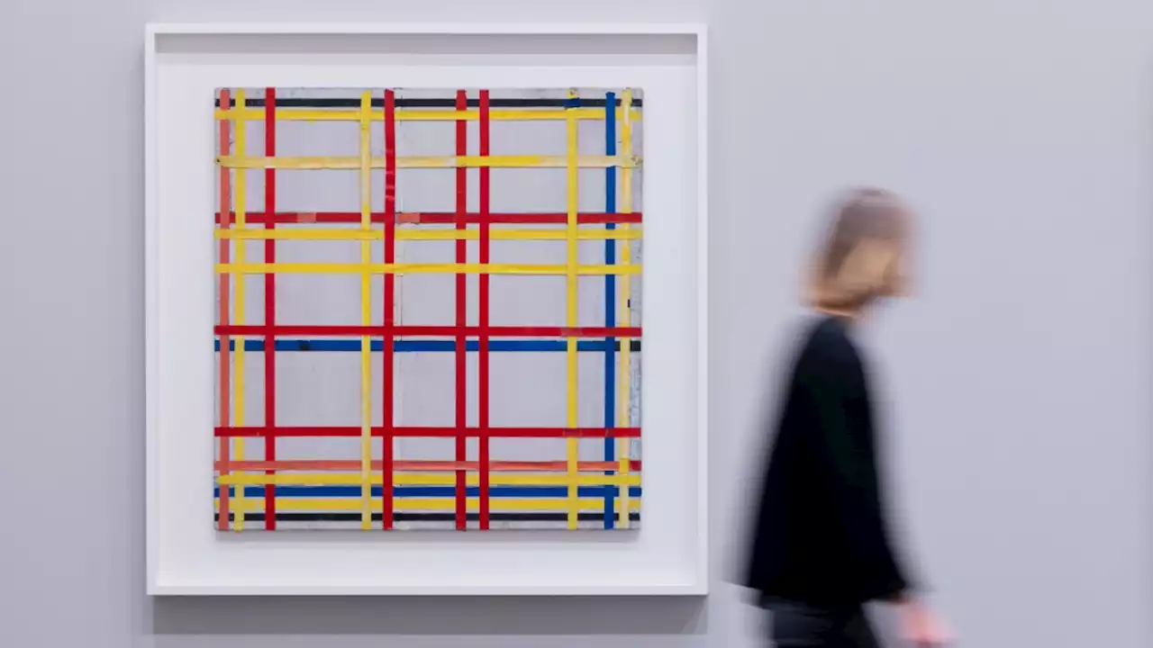 Mondrian-Bild hängt seit Jahrzehnten falsch herum