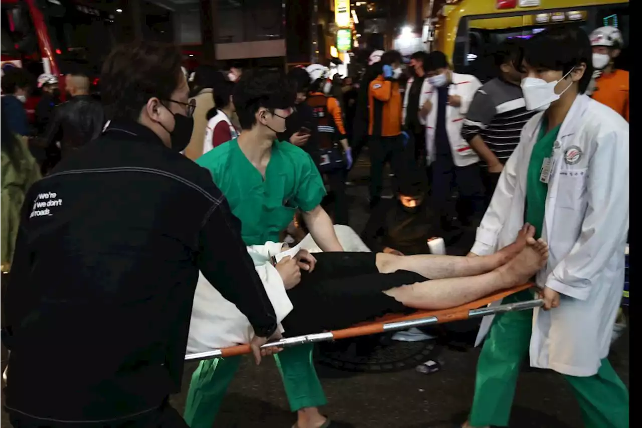 Dozens of people in cardiac arrest after being crushed during Halloween festivities in Seoul