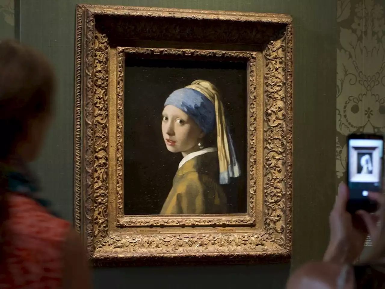 Vermeer's 'Girl with a Pearl Earring' back on display day after it was targeted