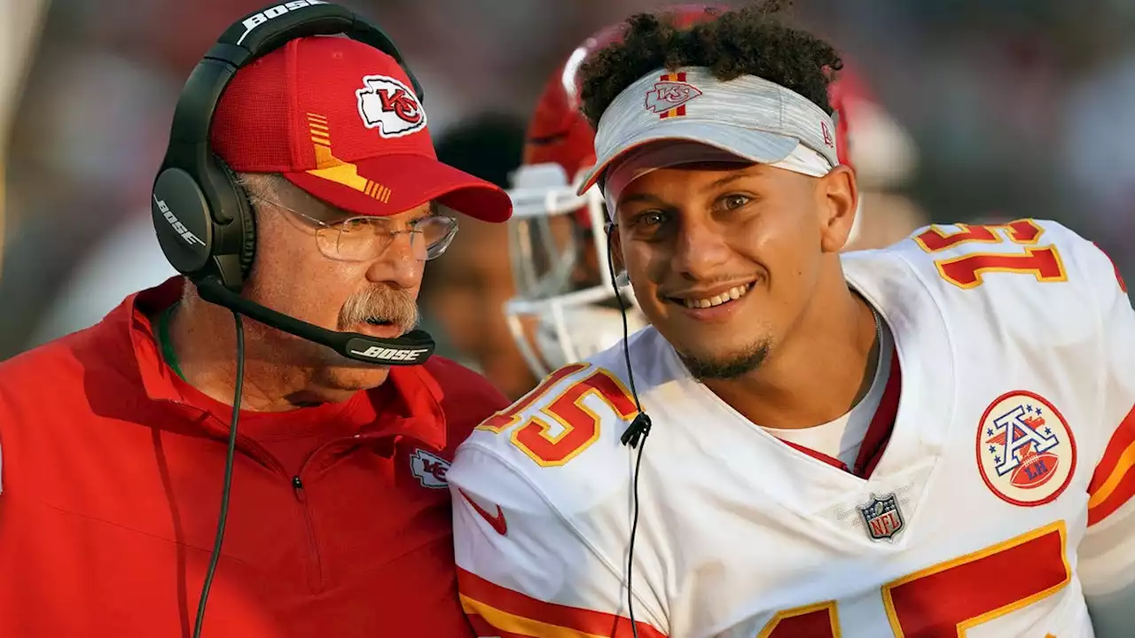 Chiefs' Patrick Mahomes, Andy Reid wish KC Current luck in NWSL championship