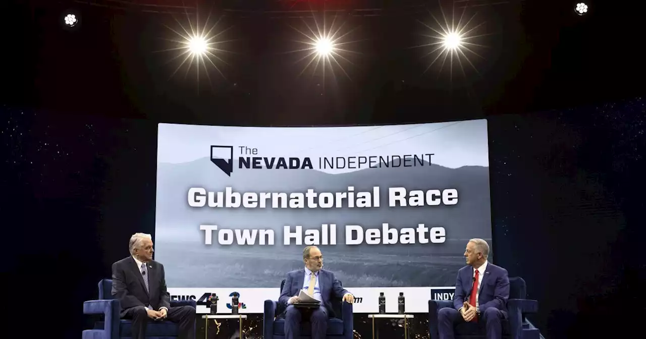 Republican tepid on Trump in Nevada gubernatorial debate