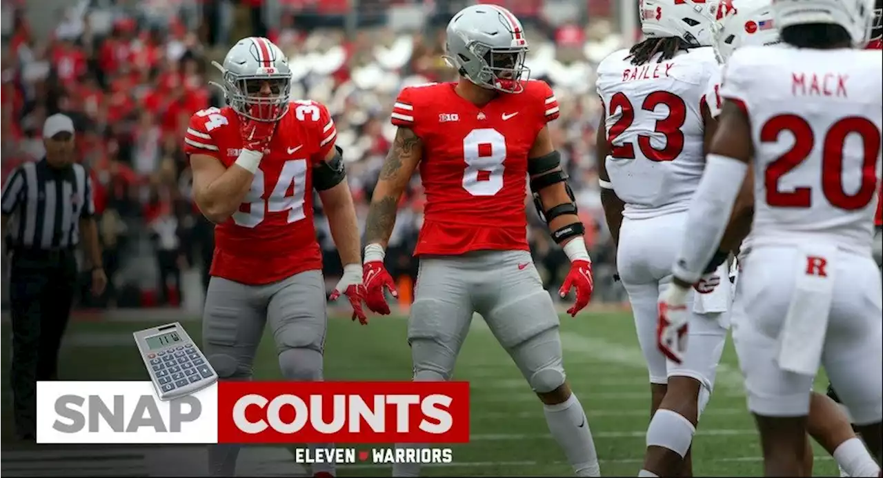 Snap Counts: 65 Buckeyes See Action As Starters Continue to See Majority of Playing Time in 49-10 Win over Rutgers