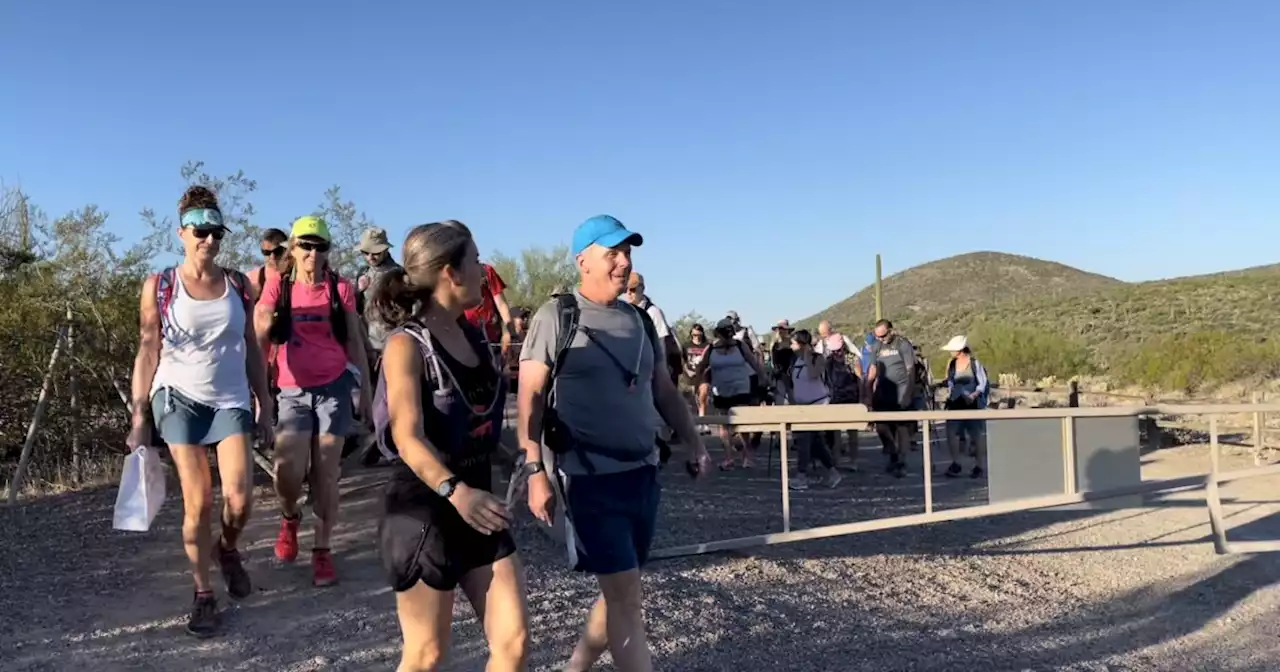 ‘We feel like she’s here’: Family, friends finish hike in remembrance of avid-hiker Kathleen Patterson