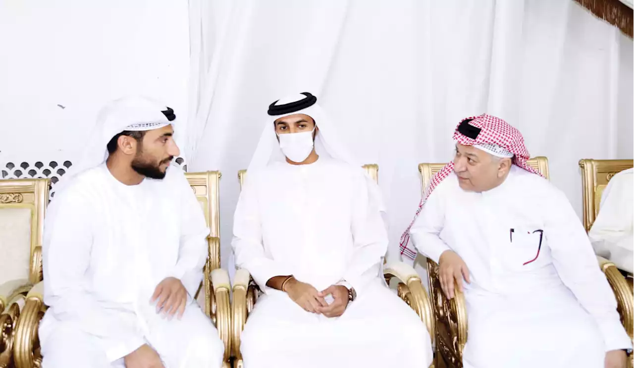 راشد النعيمي يعزي في وفاة موزة المطروشي