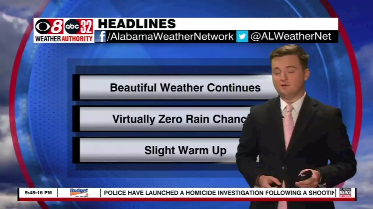 Very Few Changes to the Forecast - Alabama News