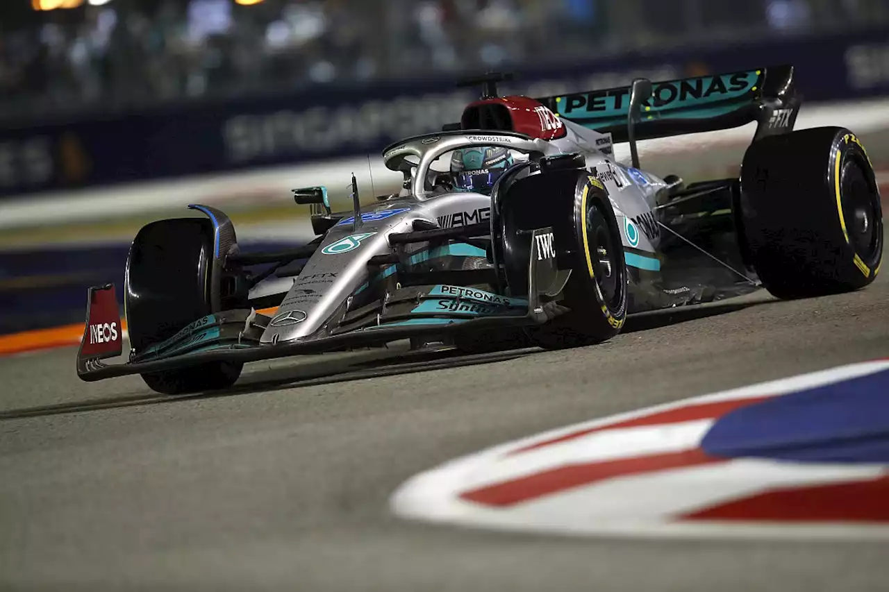 Russell: Mercedes &quot;had to try something&quot; with Singapore F1 slick tyre gamble