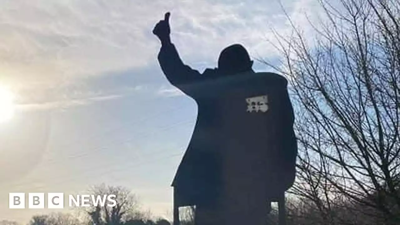 Woman arrested after Captain Sir Tom Moore memorial defaced