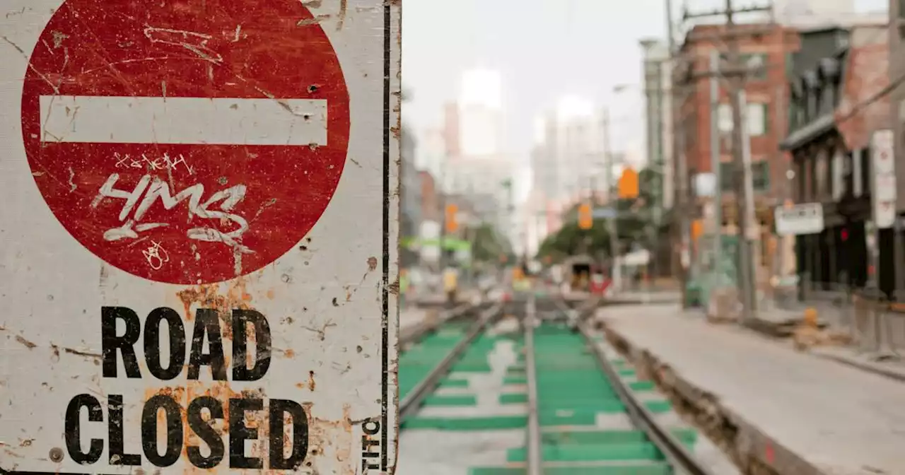 Toronto intersection to be shut down for almost two months for TTC track replacement