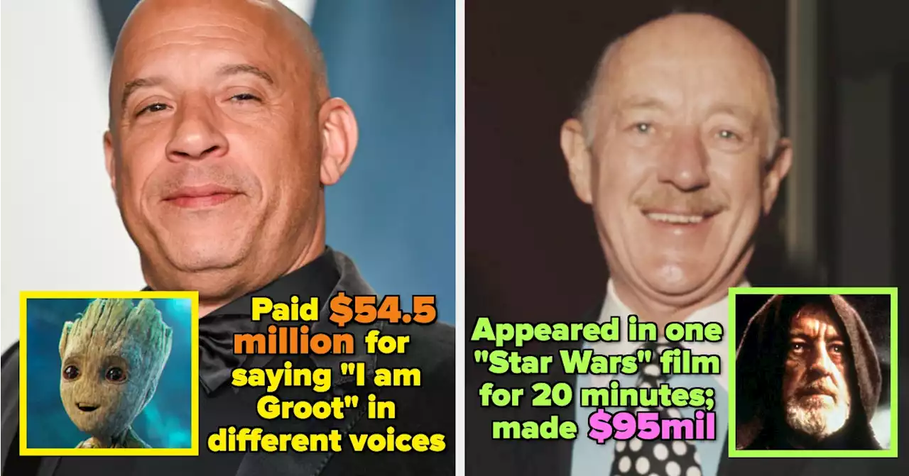 23 Actors Who Made Craploads Of Money For Basically Doing Nothing