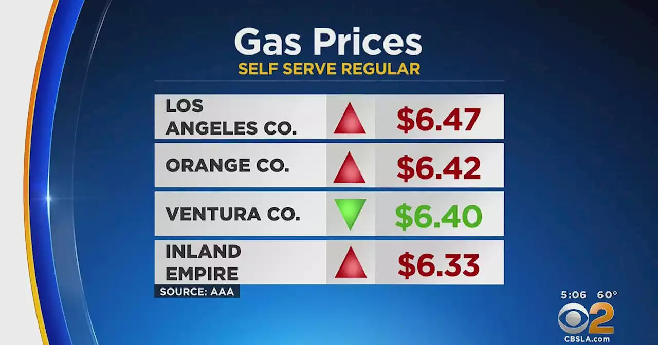 Los Angeles County gas prices break high record set in June