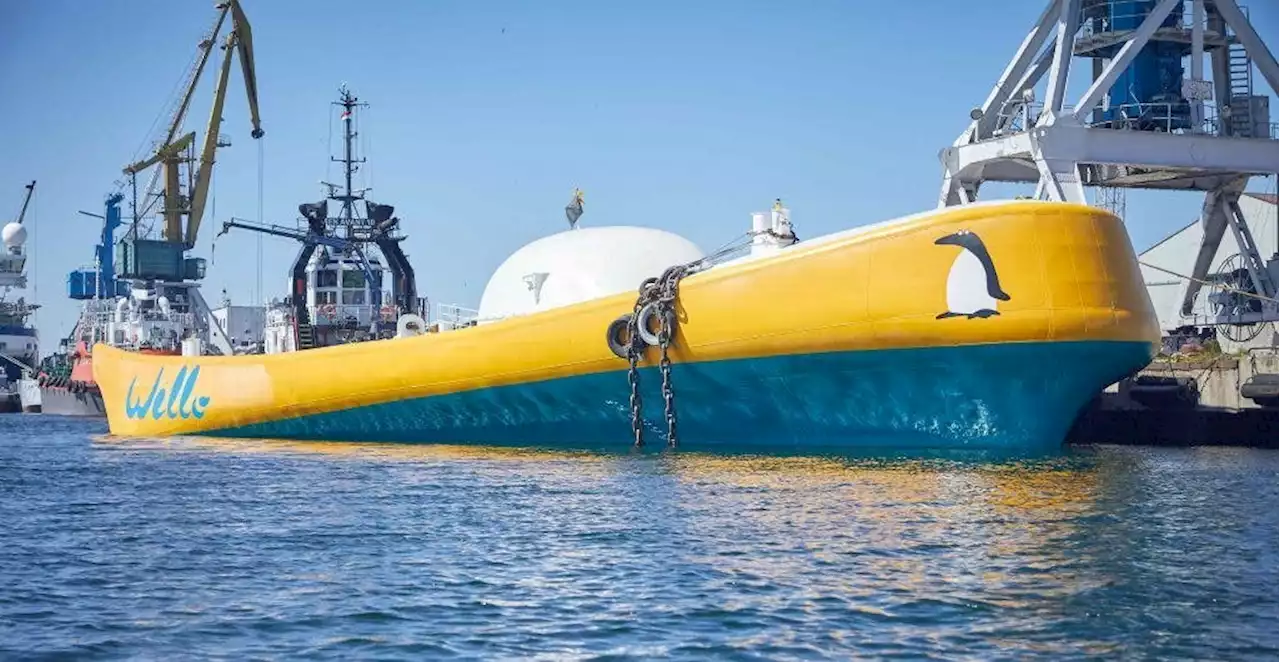 Wave Energy Disguised As Boat To Solve Salt Water Problem