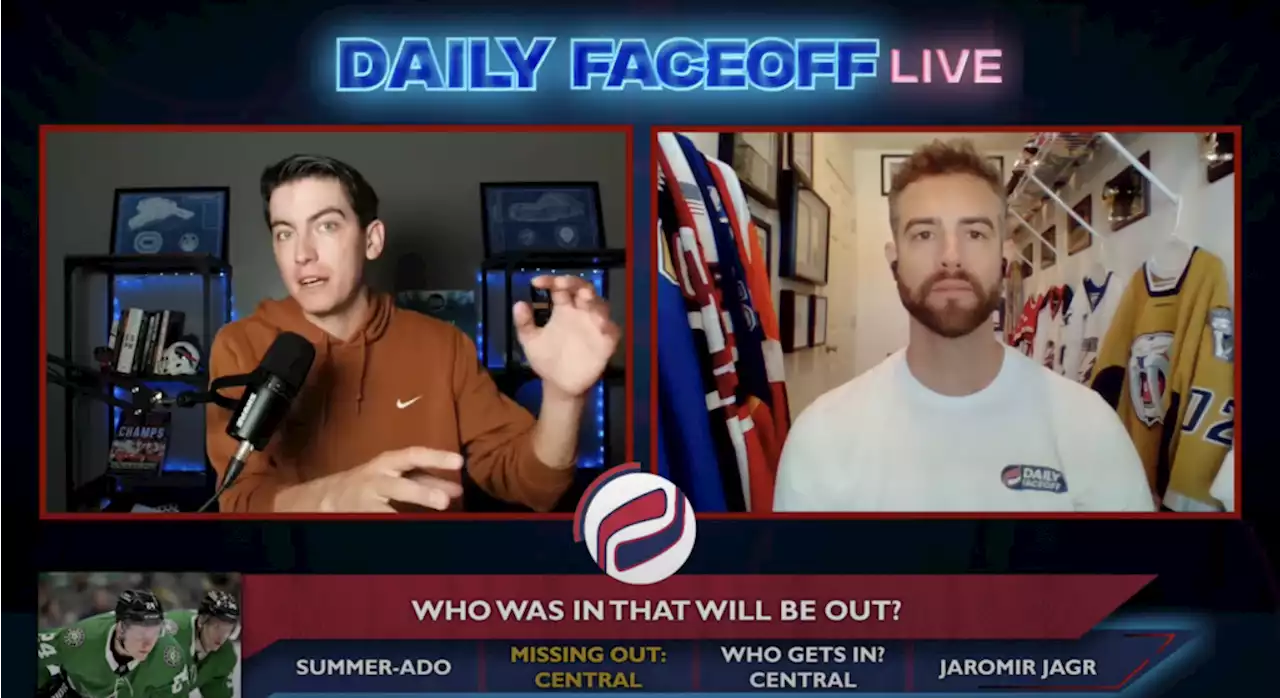 Daily Faceoff Live: Which Central Division teams could fall out of the playoffs? - Daily Faceoff