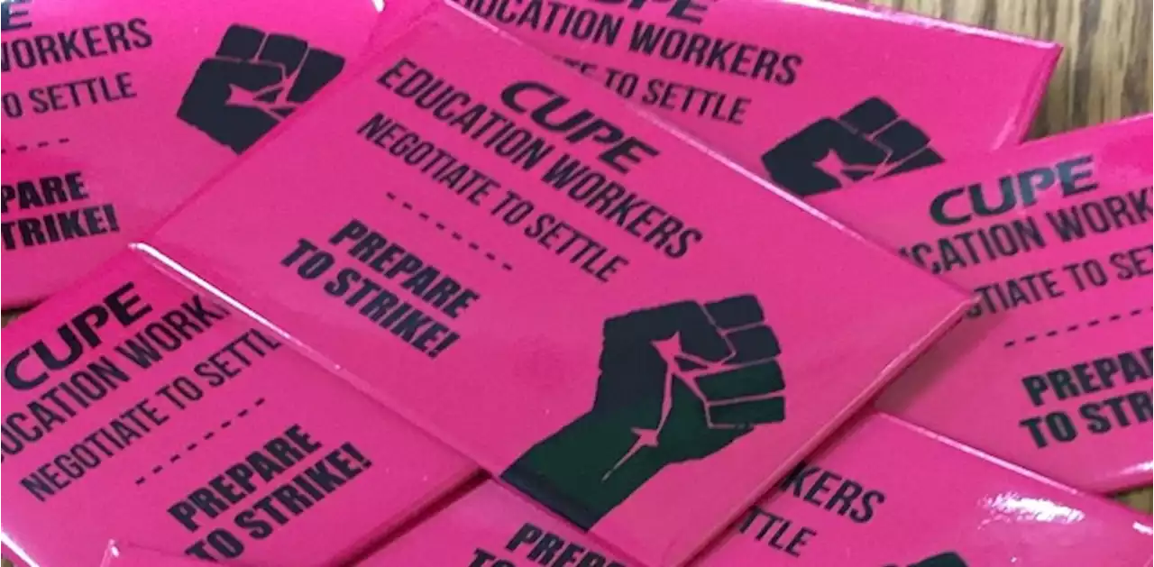 CUPE education workers vote 96.5 per cent in favour of strike mandate