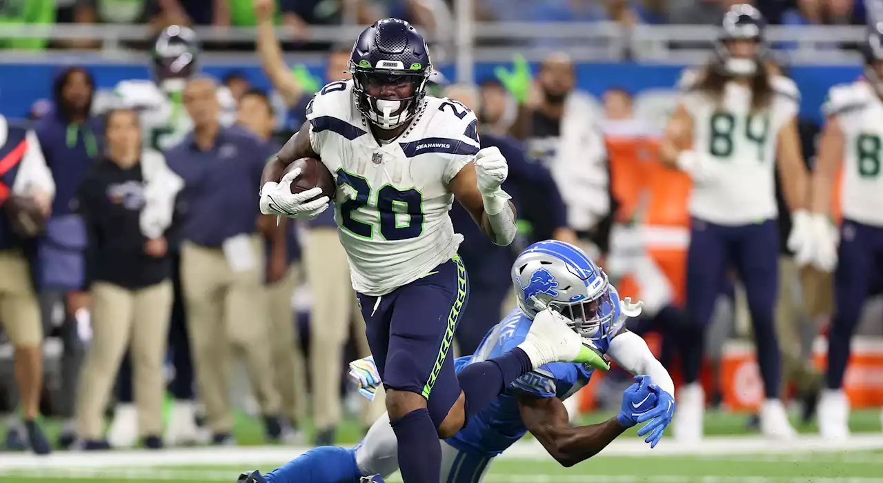 Seahawks' offense outduels Lions, Rashaad Penny rushes for over 150 yards