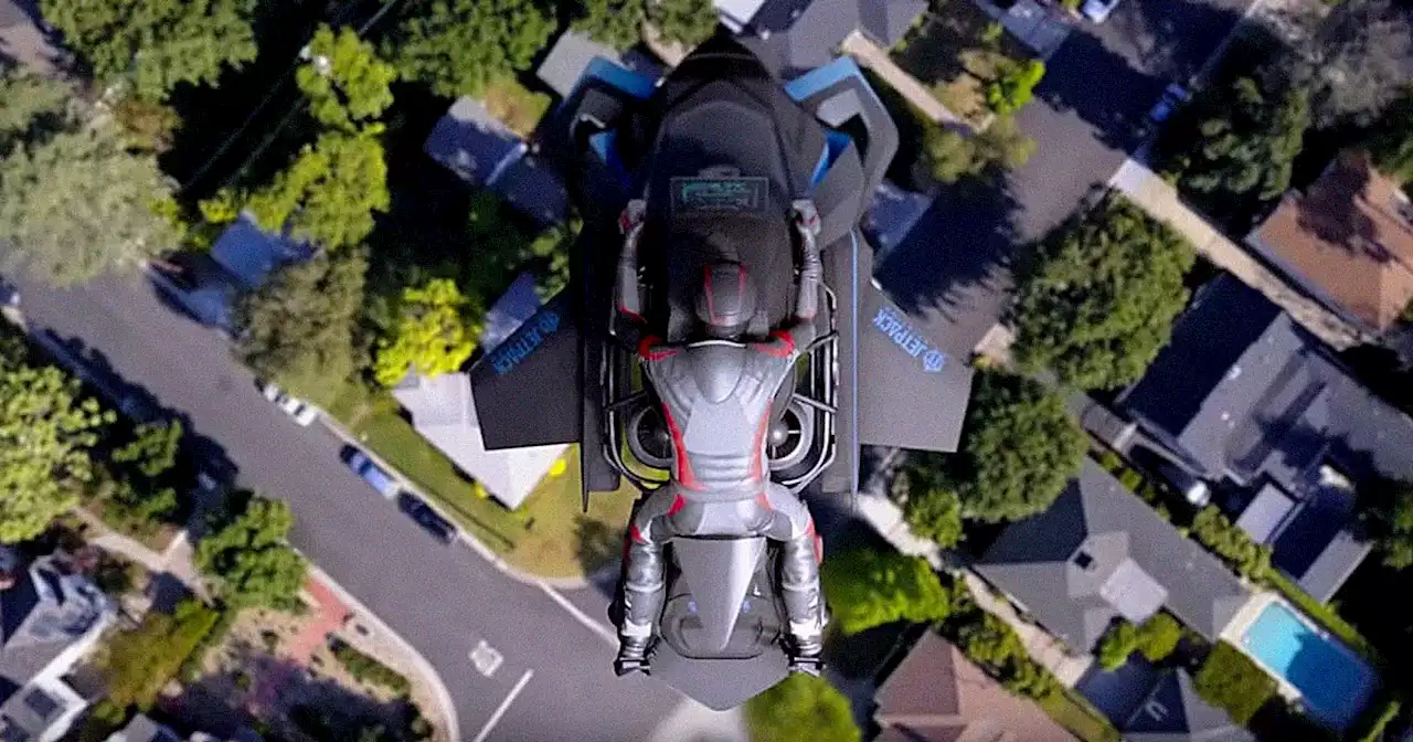 Inventor Says He's Built a Real Life Flying Motorcycle