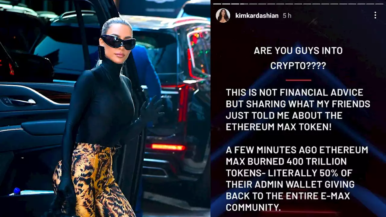 Kim Kardashian Will Pay SEC $1.26 Million Over Crypto Ad on Instagram