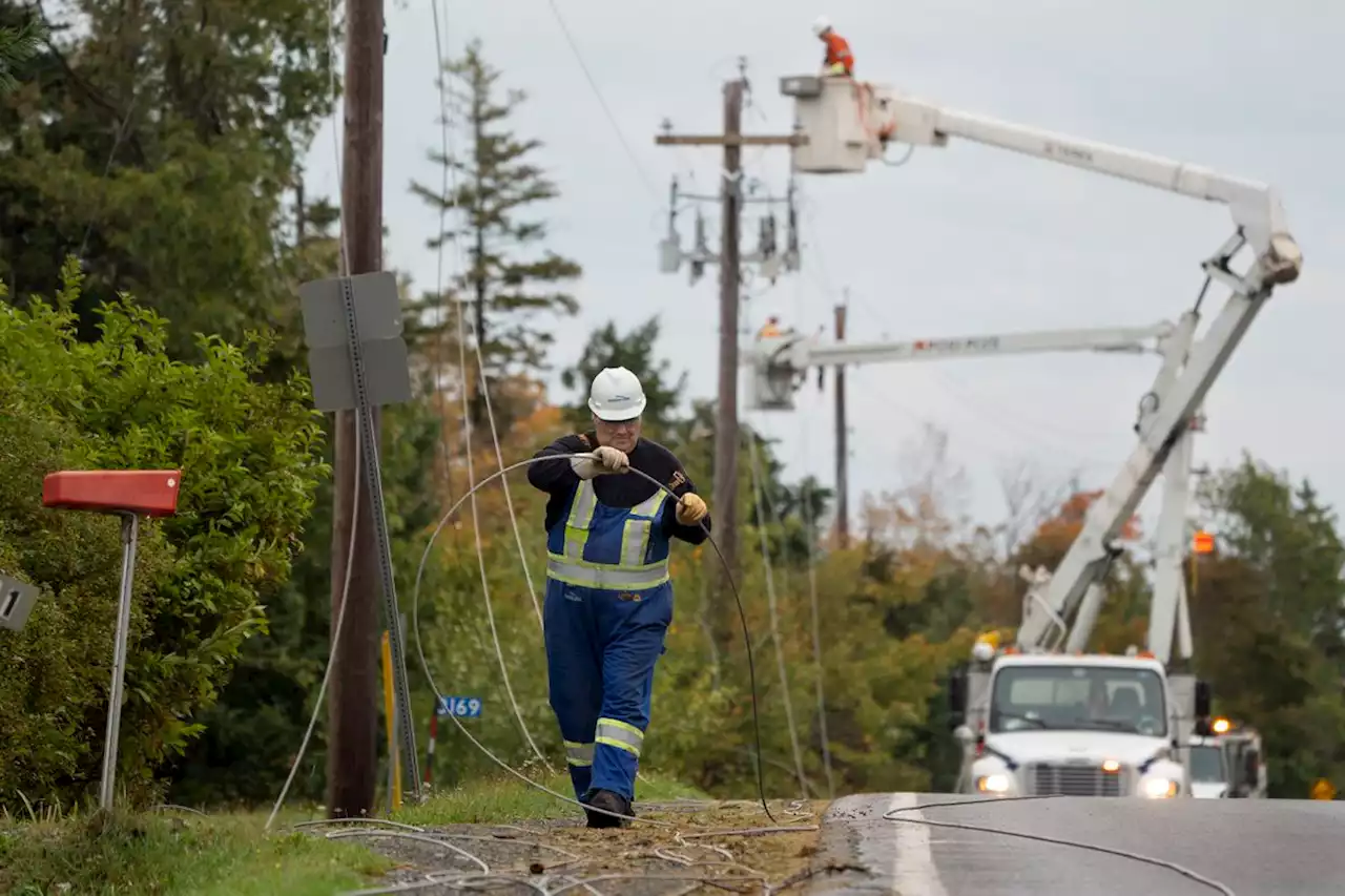 Tens of thousands still without power in Atlantic Canada one week after Fiona