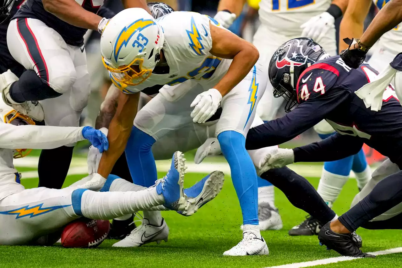 As M.J. Stewart celebrated a big hit on special teams, his Texans teammates recovered the fumble