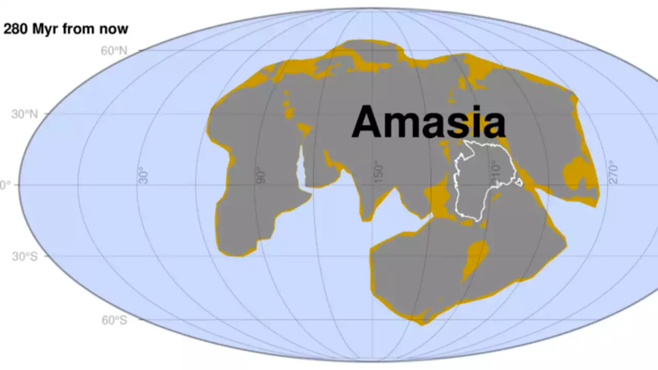 Meet Amasia: Earth's next supercontinent will form in the next 200-300 million years