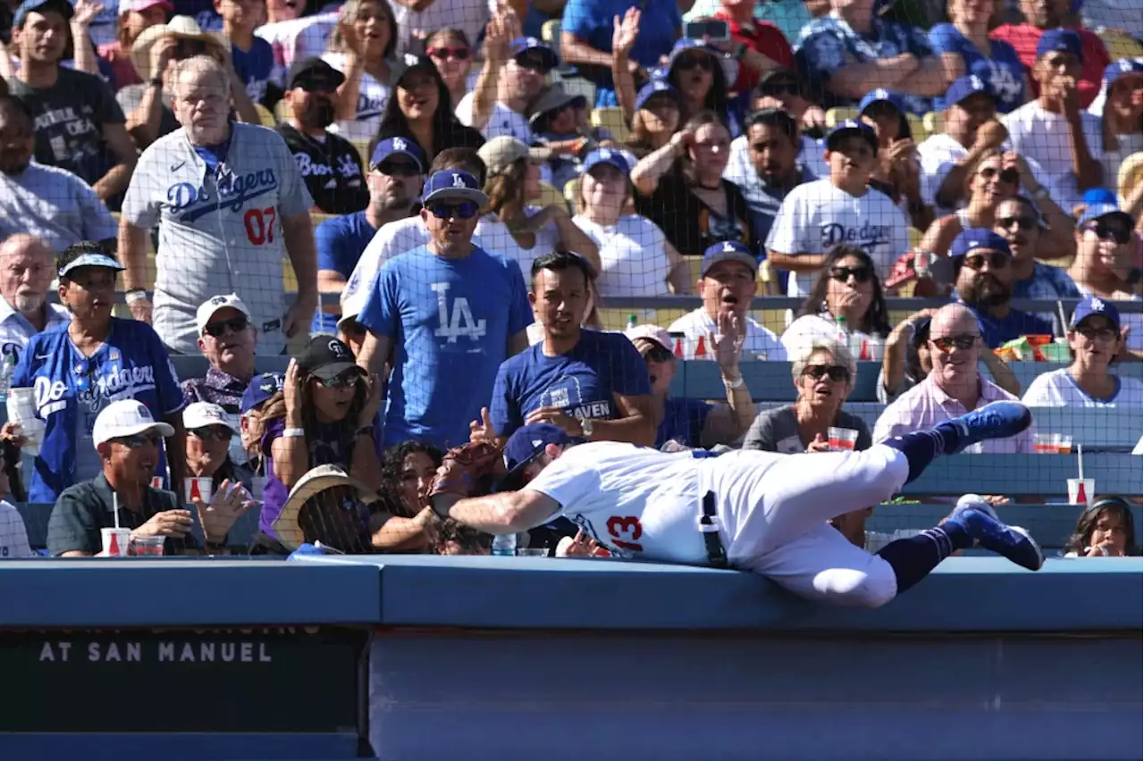 Dodgers’ win streak ends as bats go quiet vs. Rockies