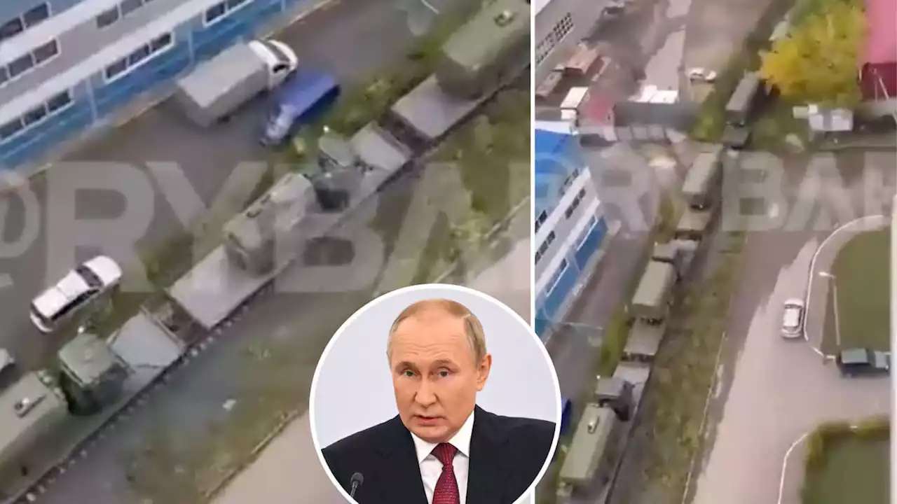 Russian nuclear train 'a signal to the West' after fears over how Putin will defend annexed Ukrainian regions