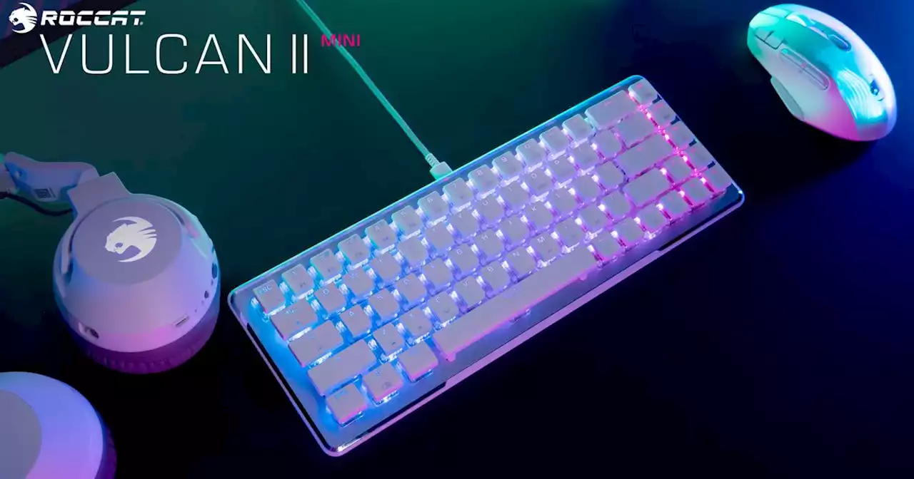 Roccat s’attaque aux mini-claviers avec le Vulcan II Mini au format 65 %