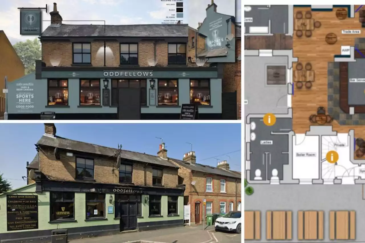 Images of pub revamp revealed - but no name change for footie fans' favourite