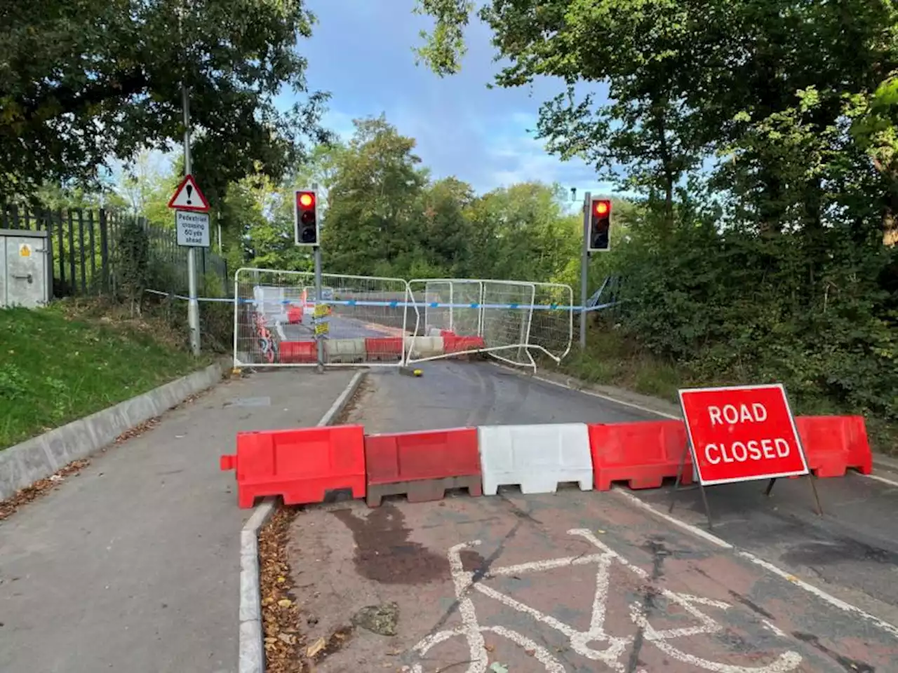 Road to stay shut for weeks after railway bridge crash