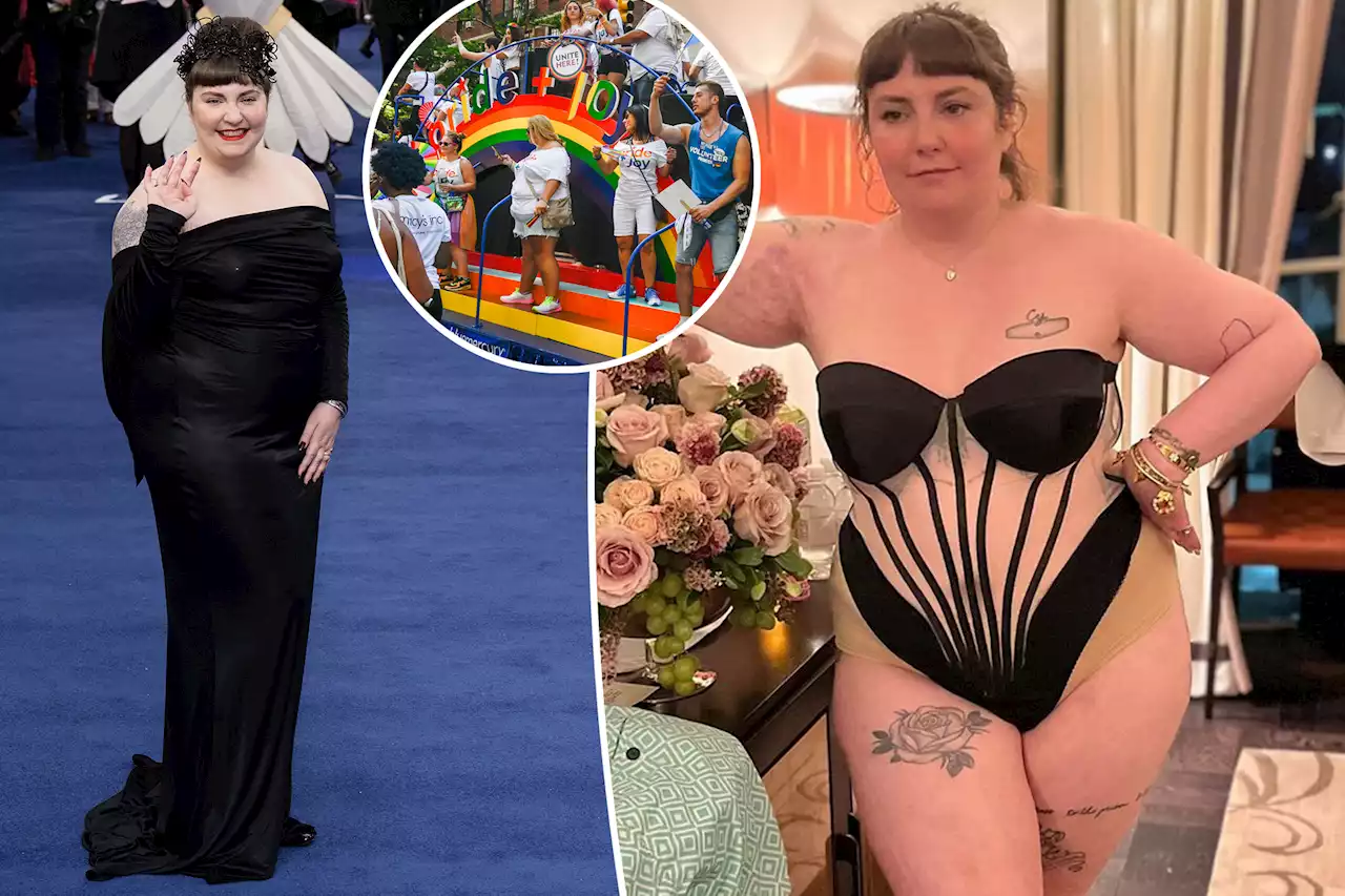 Lena Dunham slammed for saying she wants her casket driven in Pride parade