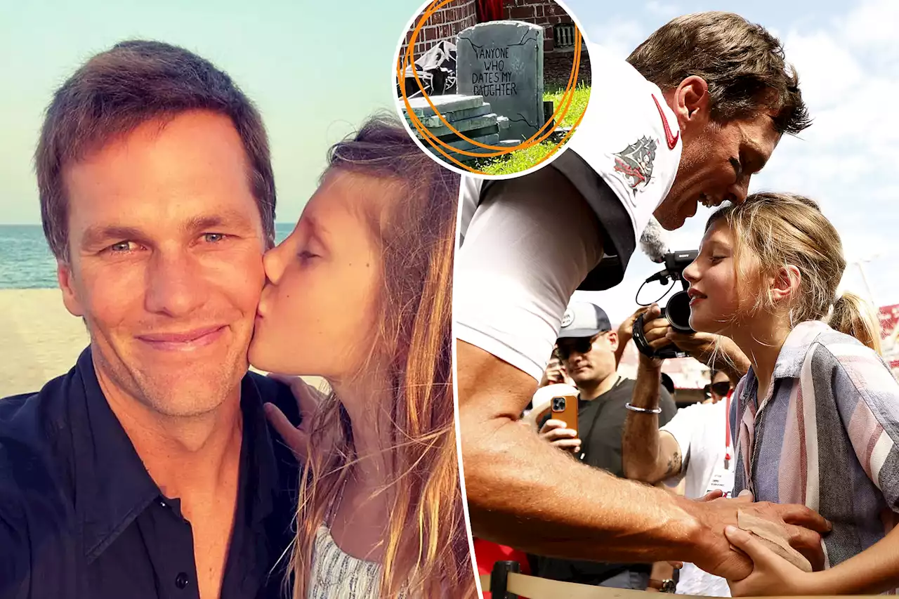 Tom Brady sends ‘warning’ to ‘anyone who dates’ daughter Vivian