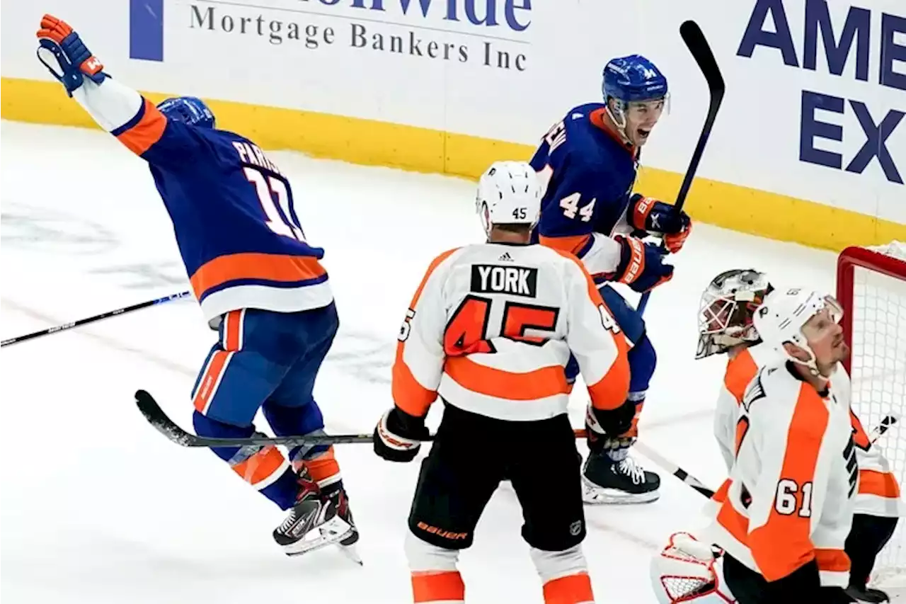 Islanders best the Flyers, 2-1, handing them their fourth straight preseason loss