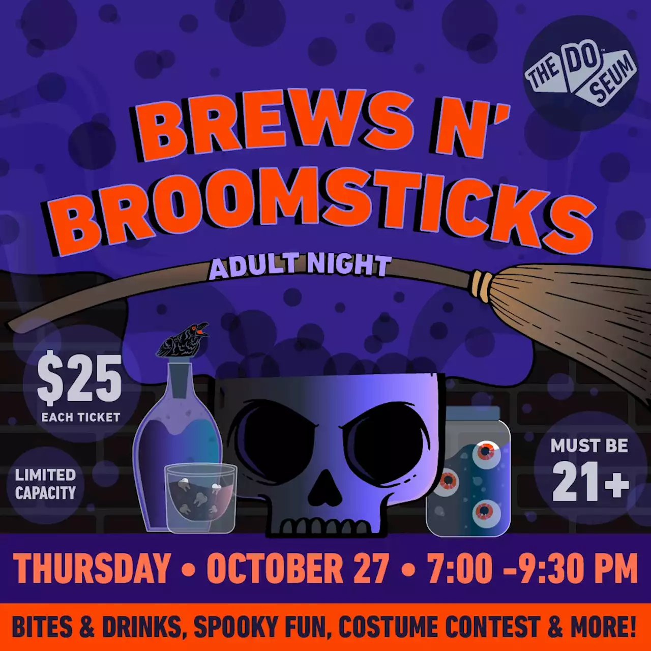 Brews N' Broomsticks: Adults Only Event