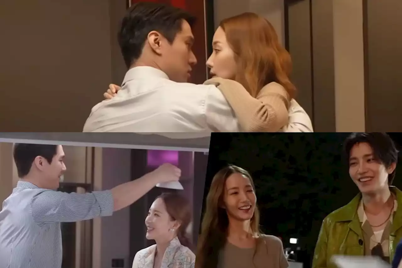 Watch: Park Min Young, Go Kyung Pyo, And Park Jae Young Are Dedicated To Romance On Screen And Laughs Off Screen While Filming “Love In Contract”